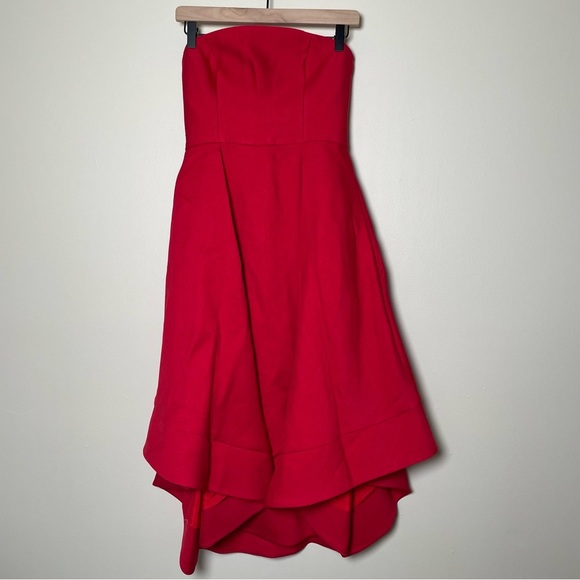 NWT C/MEO Collective Making Waves Dress in Red Size Small - Picture 10 of 16